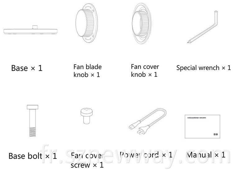 Xiaomi Mi Smart Fan 1x